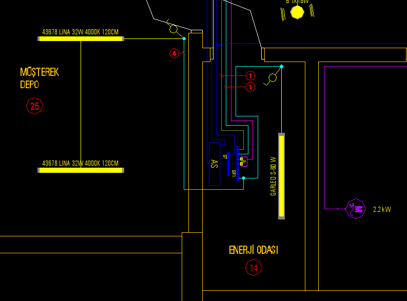 ELEKTRİK TESİSAT VE ORTA GERİLİM PROJESİ ÇİZİMİ